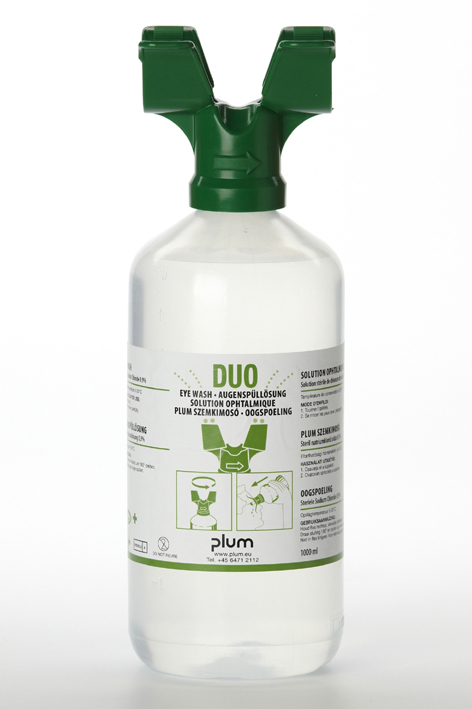Plum Wound and Eyewash Duo 1000 ml (0,9 % Natriumchloridlösung)