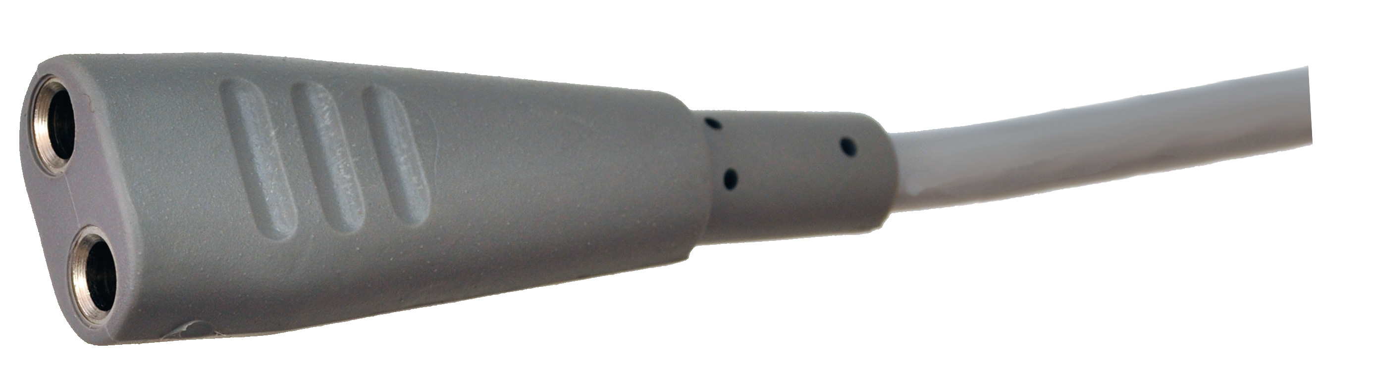 Neutralelektrodenkabel Valleylab ohne Pin (kein REM) 2-Pin Anschluss für wiederverw. Neutralelektroden L = 3 m