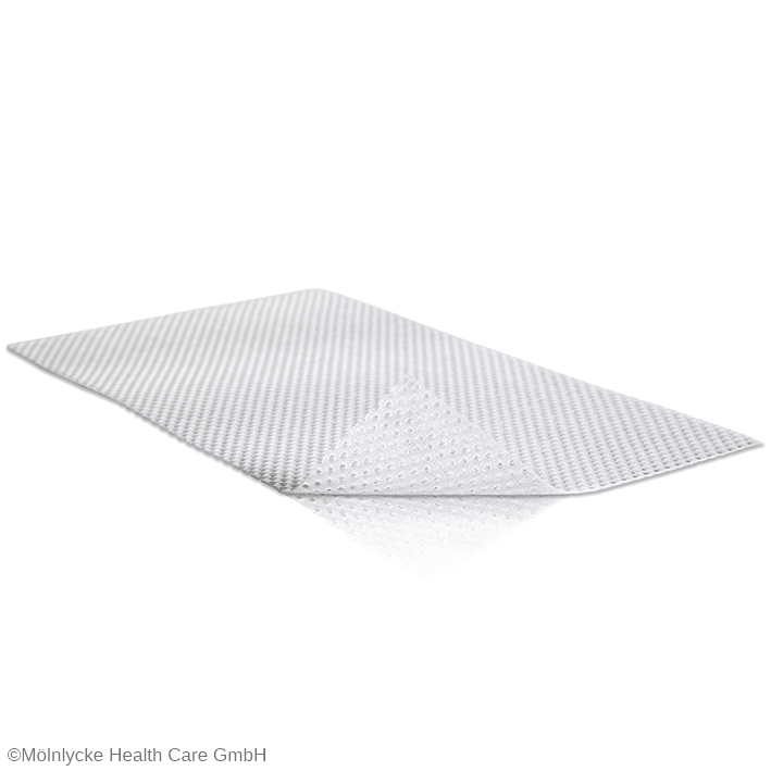 Mepitel Silikonwundauflagen steril, 8 x 10 cm (5 Stck.)