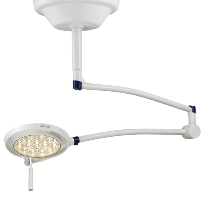 Mach LED 130 Untersuchungsleuchte Deckenmodell, mit SWING-Arm, für Raumhöhe bis 3 m, inkl. Netzteil am Flansch montiert