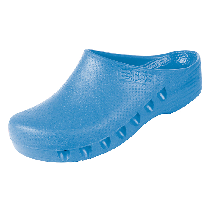 mediPlogs OP-Schuhe ohne Fersenriemen hellblau, Gr. 40
