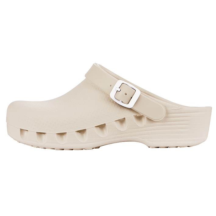 mediPlogs OP-Schuhe mit Fersenriemen weiß, Gr. 38