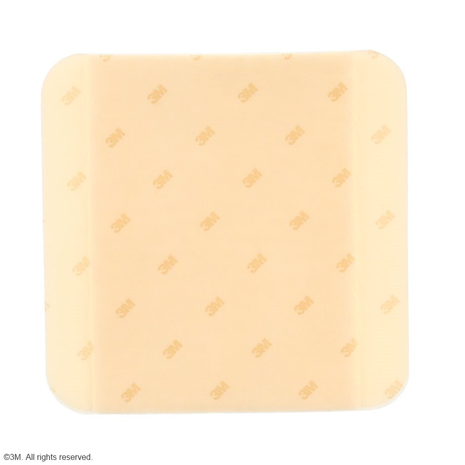 3M Tegaderm Foam Schaumverband nicht klebend, 20 x 20 cm (5 Stck.) Schaumstoff