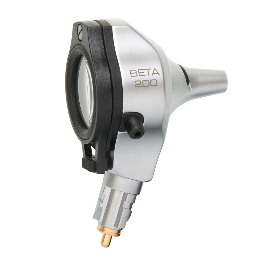 BETA 200 LED F.O. Otoskop-Kopf 2,5 V ohne Tips, ohne Griff
