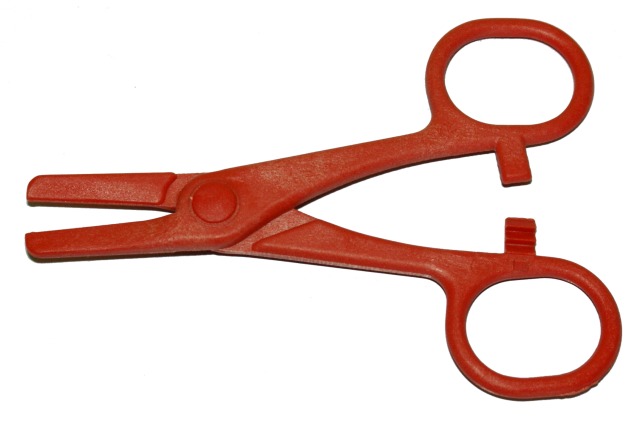 Schlauchklemme, Rot, 120mm