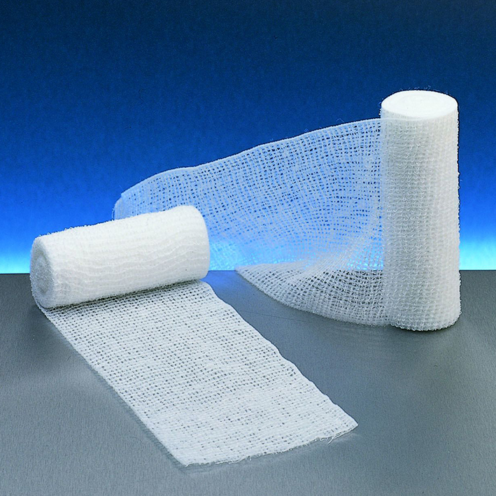 ELASTUS-mull gekreppt Mullfixierbinden weiß, 4 m x 4 cm (20 Stck.)