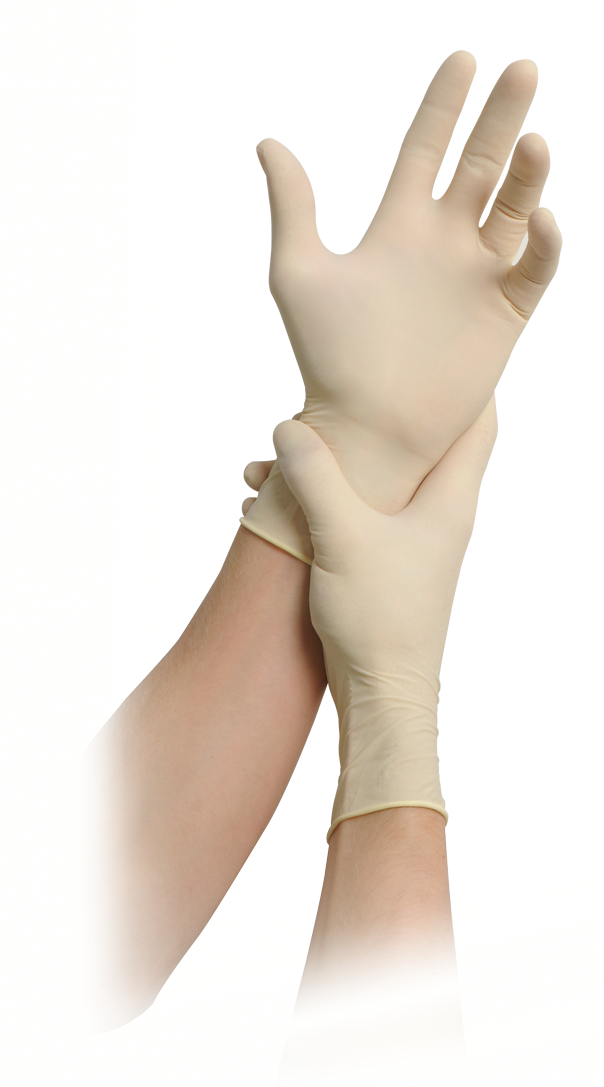 MaiMed soft PF Latex-Handschuhe PF Gr. L, unsteril, 100 St./Box