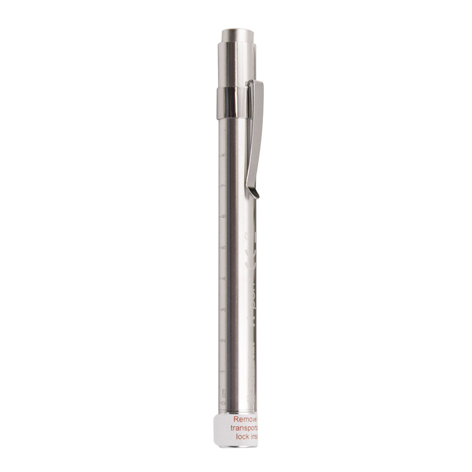 ri-pen Diagnostikleuchte, silber, LED 3 V, inkl. 2 Batterien Typ AAA