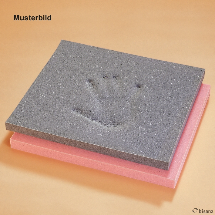 Biflex-Sitzkissen mittelfest anthrazit 43 x 38 x 5 cm, mit Micronara-Bezug *Sonderanfertigung, keine Rückgabe!*