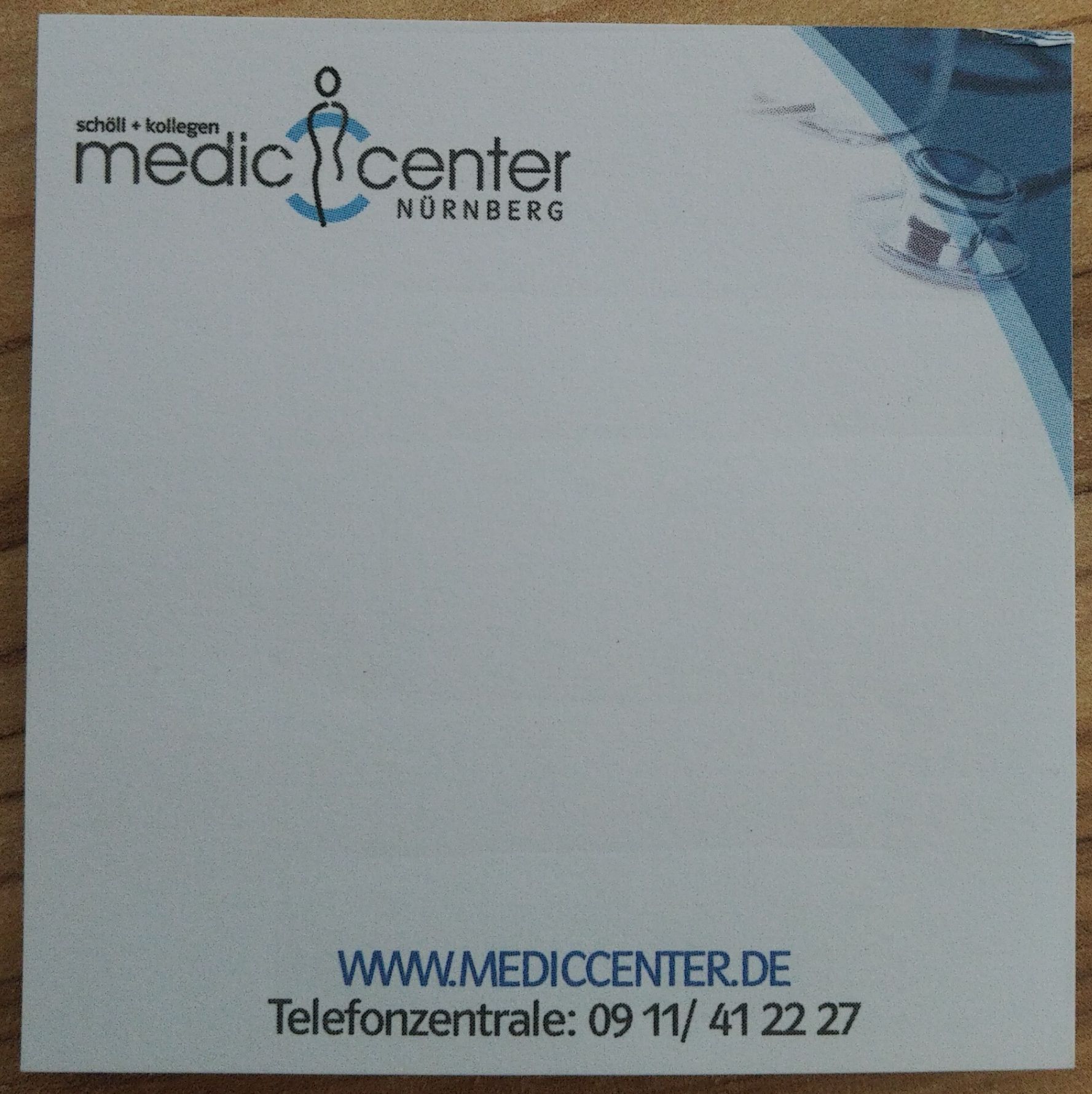 Medic-Center Haftnotizblock