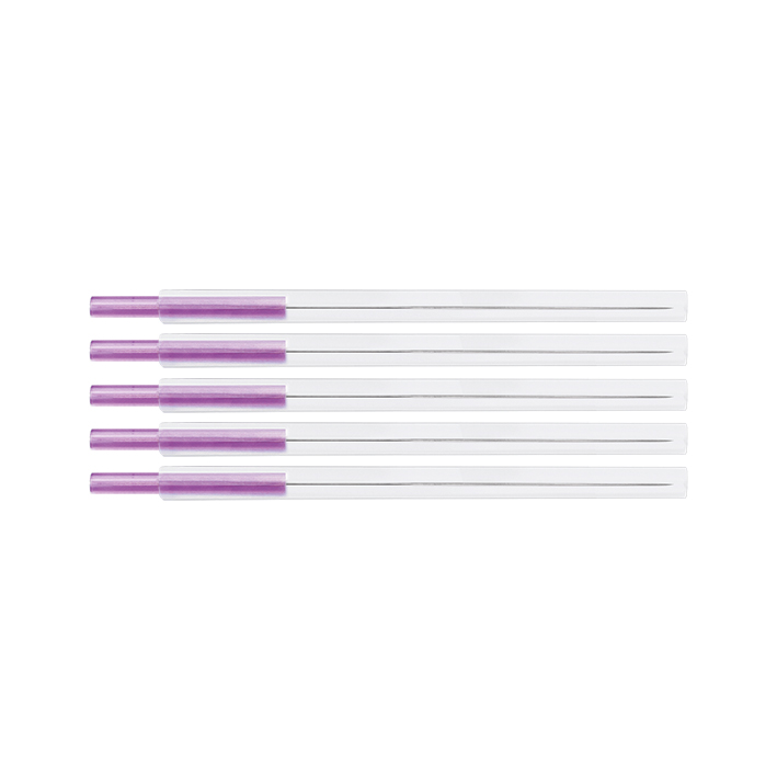 TeWa PJ-Type 2540 Akupunkturnadeln 0,25 x 40 mm (100 Stck.) mit farbigem Kunststoffgriff