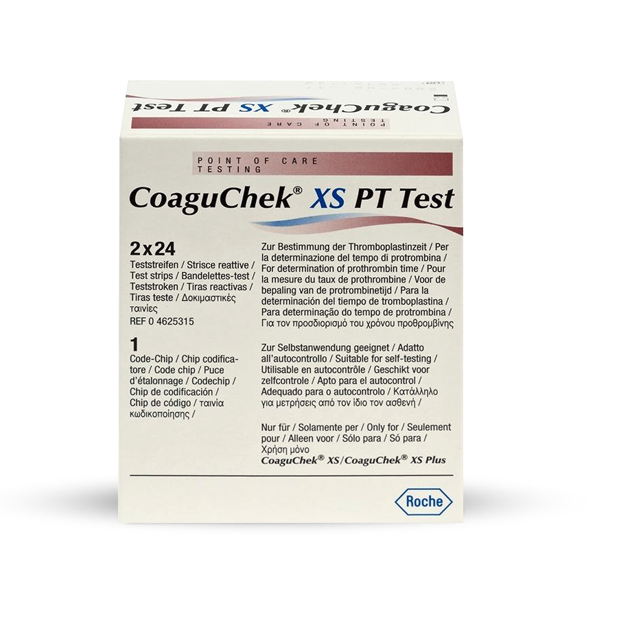 CoaguChek XS PT Controls Kontroll-Lösung (4 Stck.) **Kühlware**