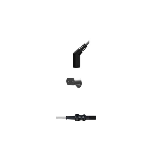 Bipolares HF-Kabel Martin, Berchtold, Integra Rundpin-Stecker (2-Pin US-Model), abgewinkelt L = 5 m