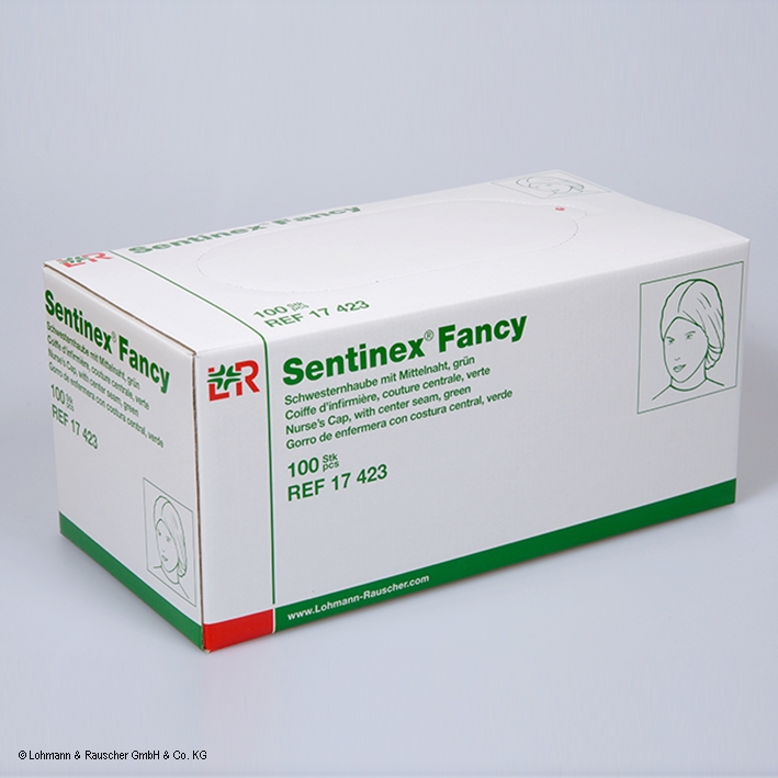 Sentinex OP-Hauben Fancy, grün (100 Stck.)