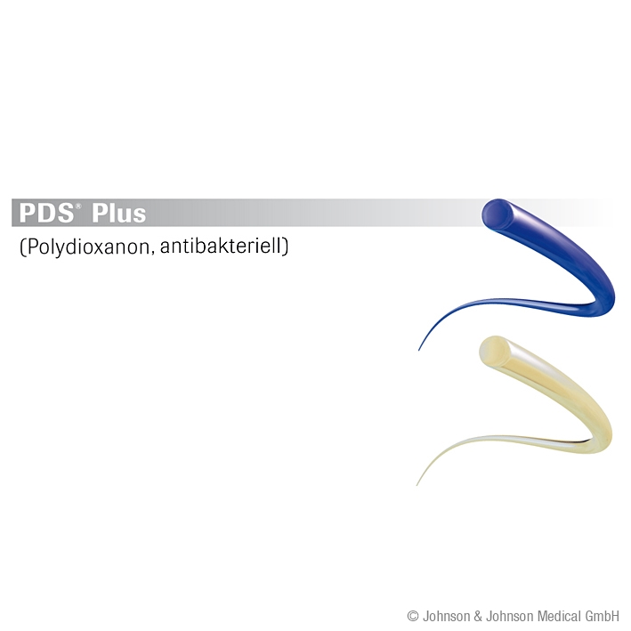 PDS Plus SH1 PLUS 4/0=1,5 violett Nahtmaterial Fadenlänge 70 cm (36 Stck.) monofil02042023