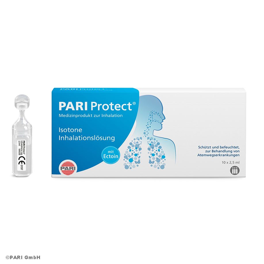 PARI Protect Inhalationslösung (10 Ampullen à 2,5 ml)
