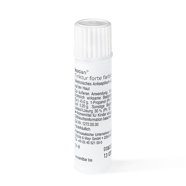 kodan Tinktur forte farblos 6 ml Hautdesinfektion