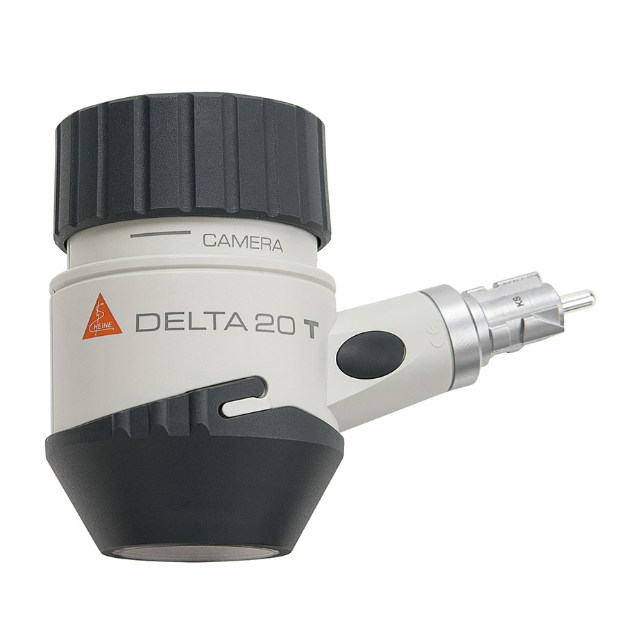 DELTA 20 T LED Dermatoskop-Kopf inkl. Kontaktscheibe Ø 23 mm mit Skala, ohne Griff