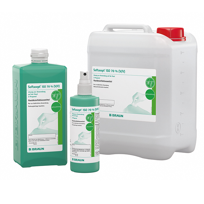 Softasept ISO 70 % 250 ml Hautdesinfektion