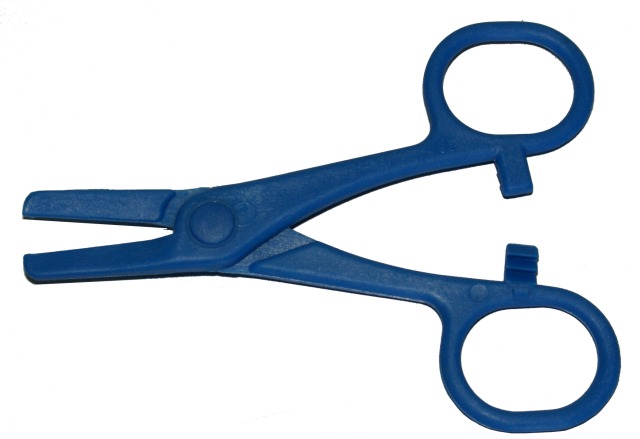 Schlauchklemme, Blau, 120mm