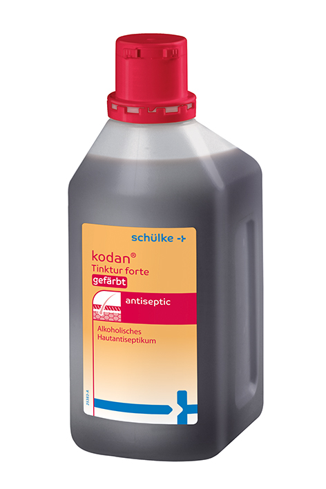 kodan Tinktur forte gefärbt 1 Ltr. Hautdesinfektion