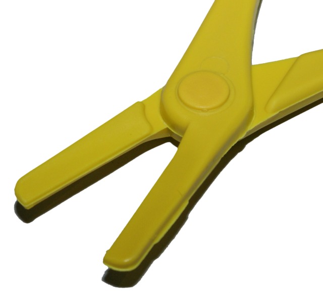 Schlauchklemme, Gelb, 120mm
