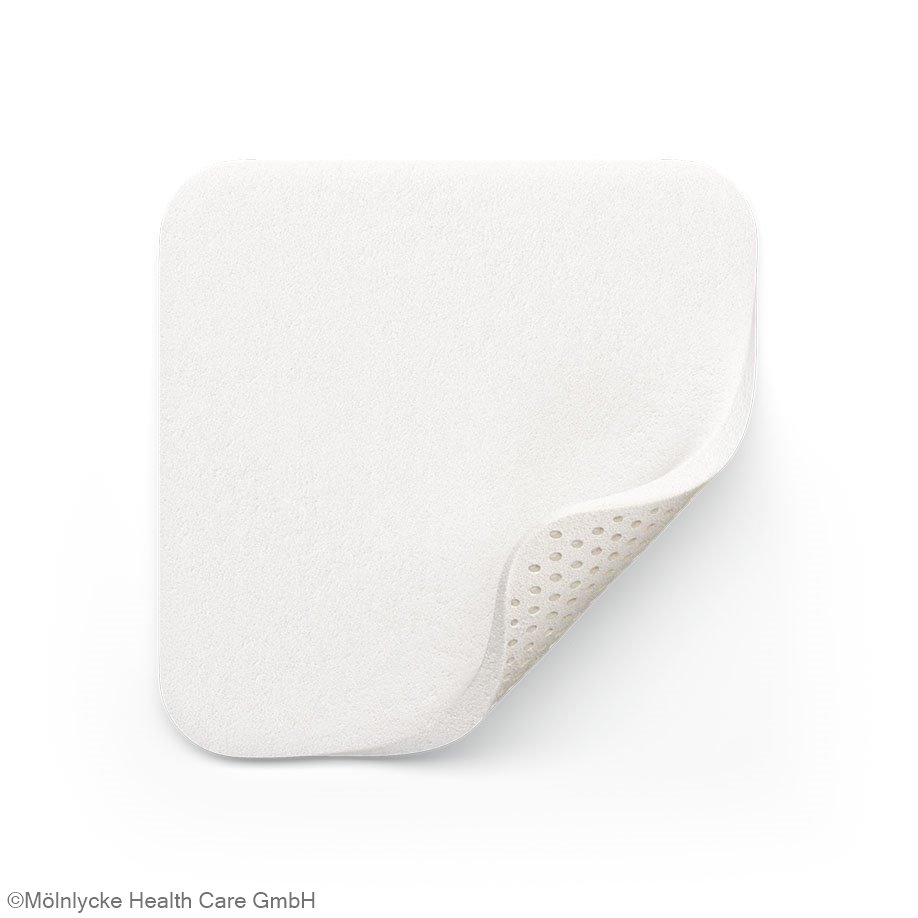 Mepilex XT Schaumverband ohne Haftrand, steril, 20 x 20 cm (5 Stck.)