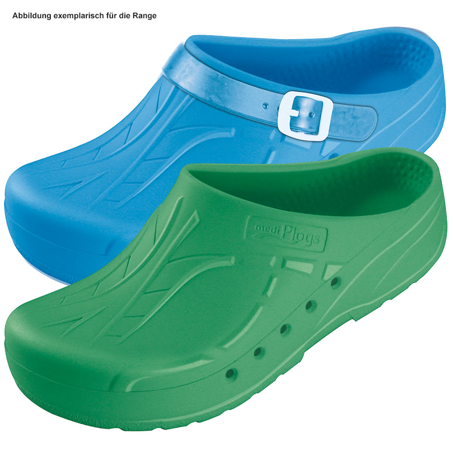 mediPlogs OP-Schuhe mit Fersenriemen fuchsia, Gr. 47