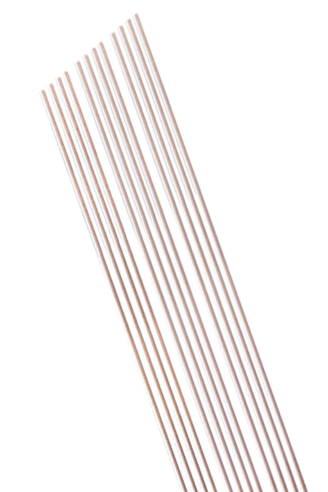 Watteträger Hartholz ungespitzt 30 cm, Ø 3 mm (100 Stck.)
