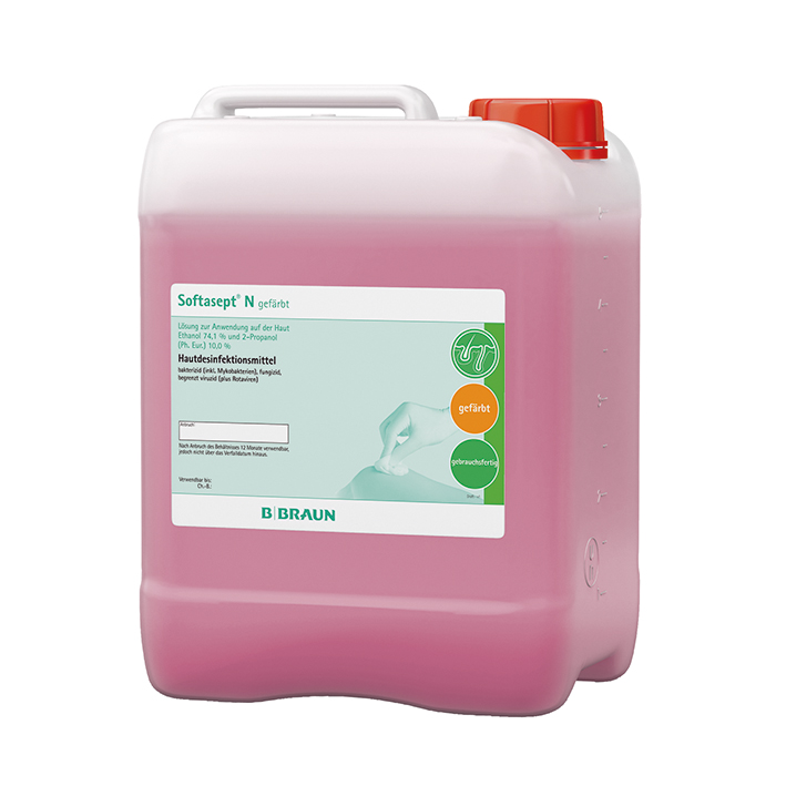 Softasept N gefärbt 5 Ltr. Hautdesinfektion