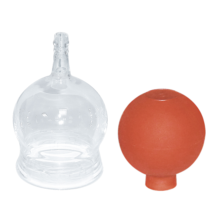 Schröpfkopf mit Olive und Ball, 5,0 cm Ø, mundgeblasen, CE