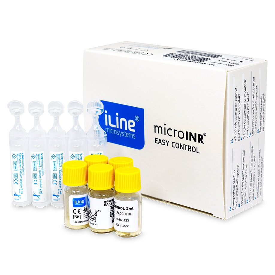 Quality Control Sampling Kit Micro microINR QC Quality Control Kit 5 x 2 ml | HIT AX-120-AL11001