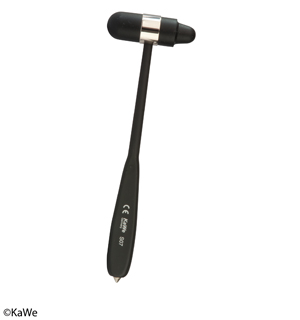Colorflex Reflex- und Perkusionshammer groß, schwarz, 22 cm lang