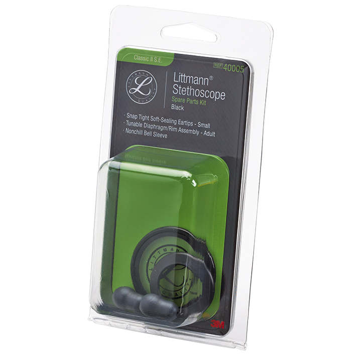 3M Littmann Ersatzteil-Set schwarz, für Classic II S.E.