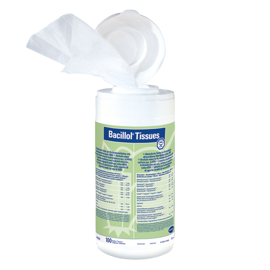 Bacillol Tissues Desinfektionstücher Spenderdose (100 T.)
