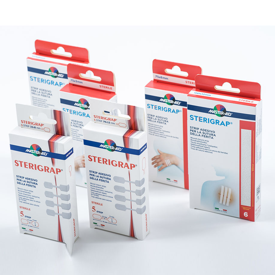 STERIGRAP Wundnahtstreifen steril Knochenform 32 x 8 mm (10 Stck.)