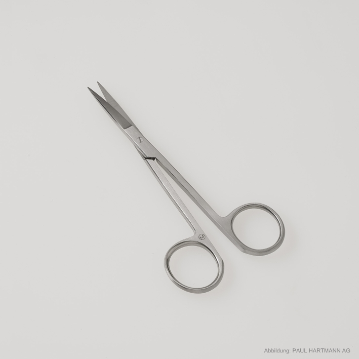 Peha-instrument Irisscheren, gerade 11,5 cm (25 Stck.) steril, zum Einmalgebrauch