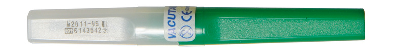 BD Vacutainer Precisionglide-Kanüle 0,8 x 38 mm, 21 G 1 1/2'', grün
