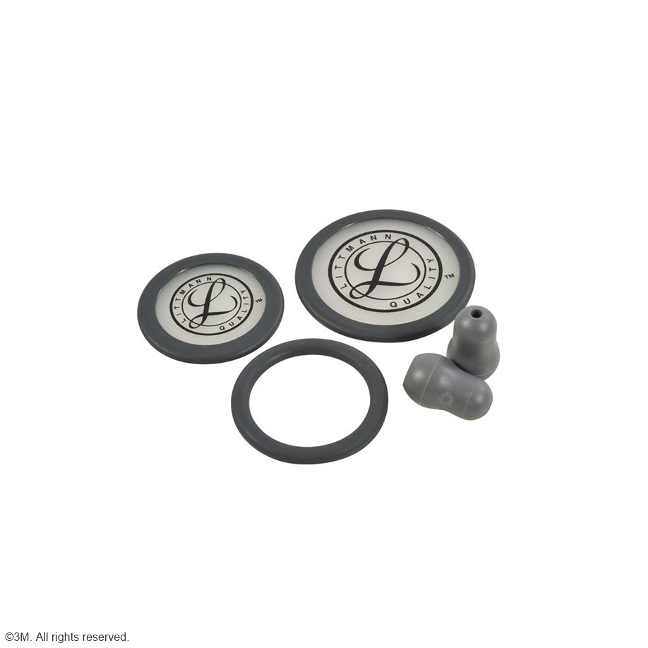 3M Littmann Ersatzteil-Set grau, für Classic III, Cardiology IV und CORE Stethoskop