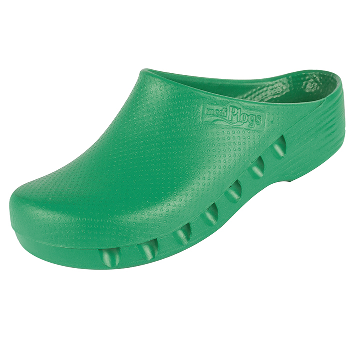 mediPlogs OP-Schuhe ohne Fersenriemen grün, Gr. 39