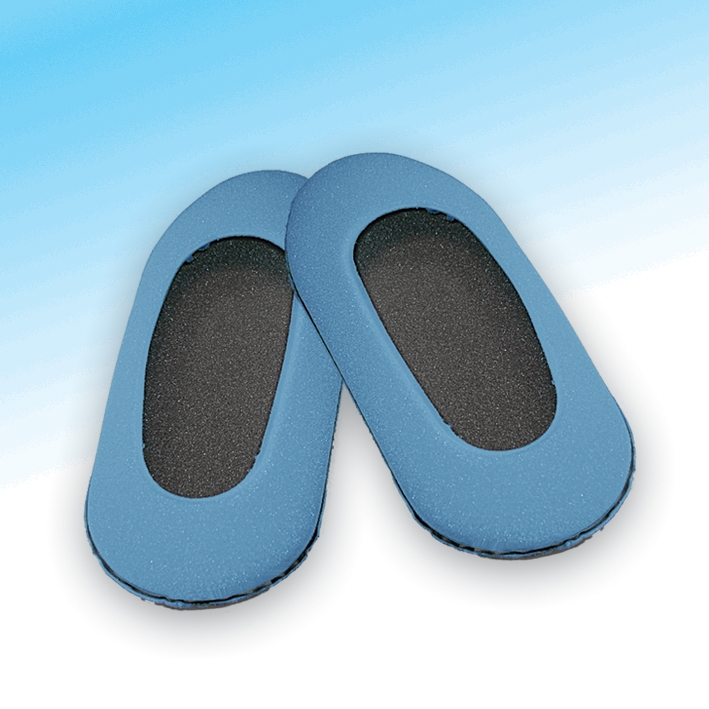 Patientenschuhe Pillow-Paws Gr. 34 - 38, blau (50 Paar)