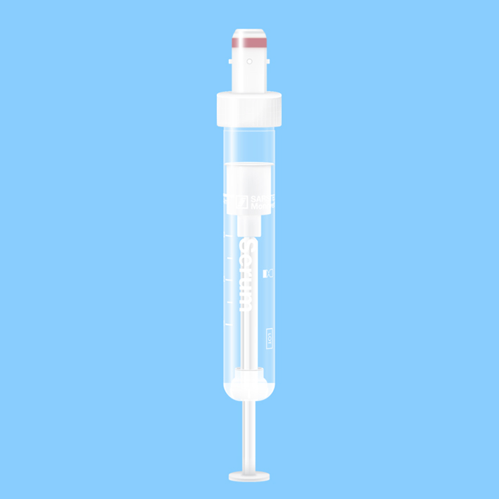 S-Monovetten 4 ml, 75 x 13 mm, Serum CAT, steril (50 Stck.) transparentes Kunststoffetikett