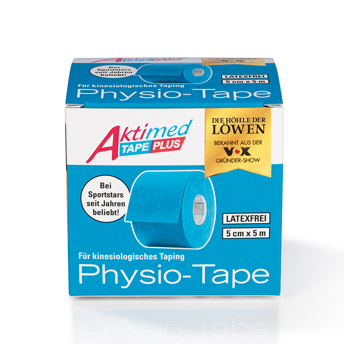 Aktimed TAPE PLUS 5 cm x 5 m, hellblau, Kinesiologie-Tape (1 Rl.)