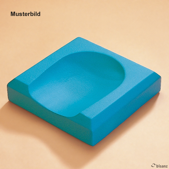 Kopflagerungskissen flach blau, 22 x 22 x 5 cm *Sonderanfertigung, keine Rückgabe!*