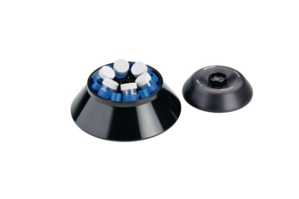 Festwinkelrotor F-35-6-30 komplett mit Rotordeckel und Adapter