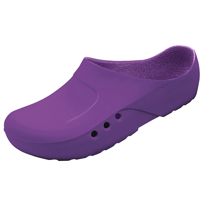 antist. ChiroClogs Economy ohne Fersenriemen aubergine, Gr. 36