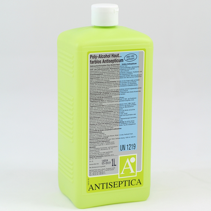 Poly-Alcohol 1 Ltr. Haut-Antisepticum farblos