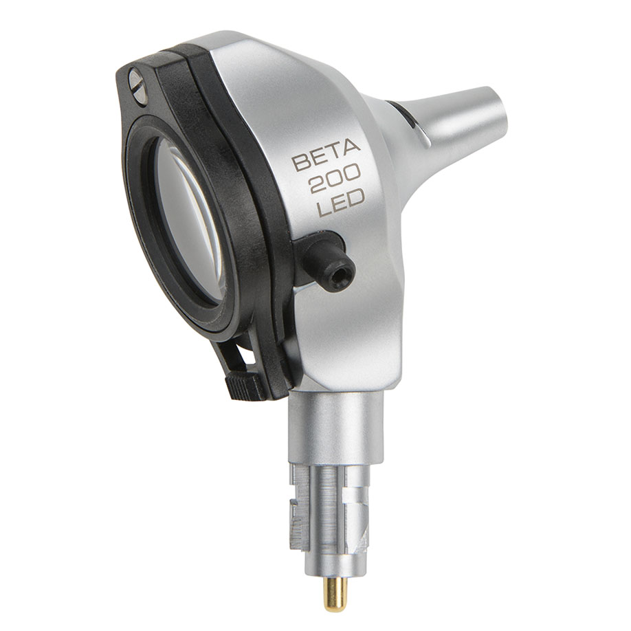 BETA 200 LED F.O. Otoskop-Kopf 3,5 V ohne Tips, ohne Griff