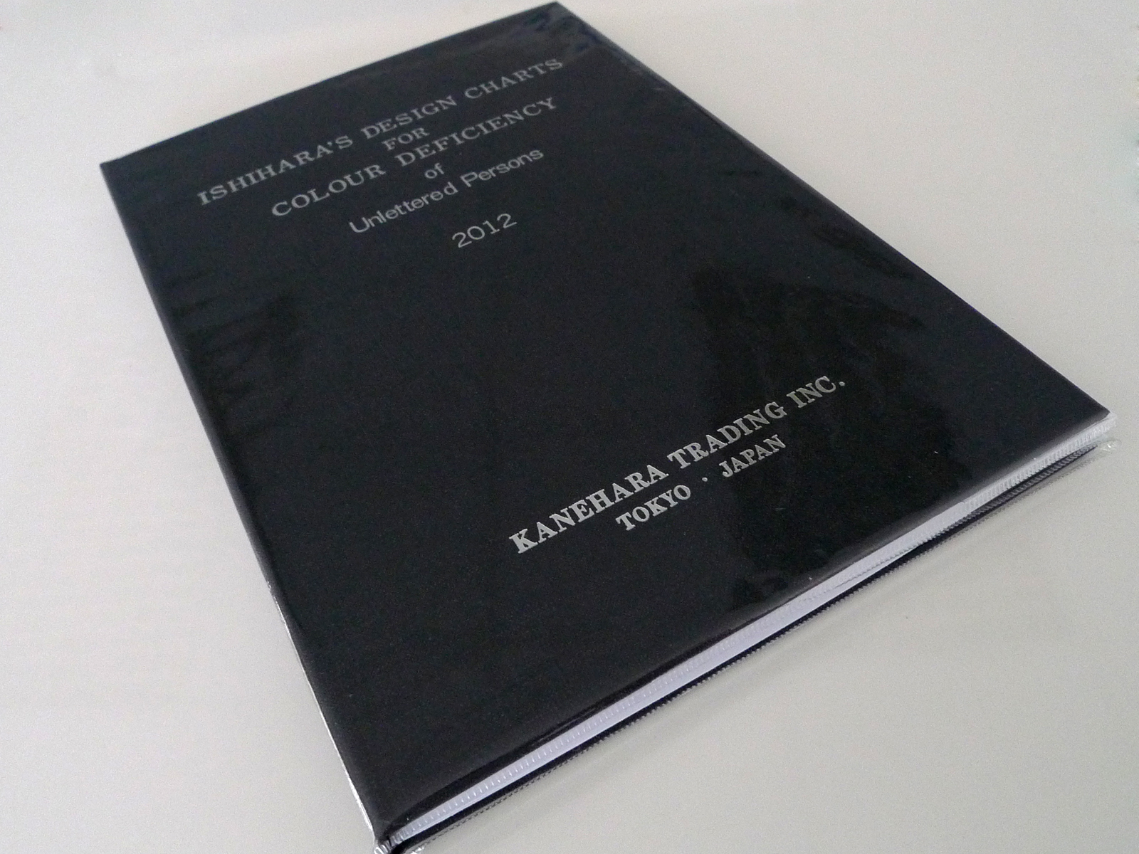 Ishihara Farbtesttafeln für Analphabeten + Kinder, Buchformat 10 Tafeln, gebunden