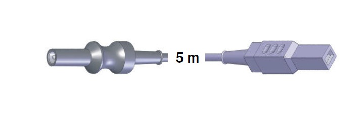 Bipolar Anschlusskabel, AES-BER-MAR -> Standard, 5,0 mtr.